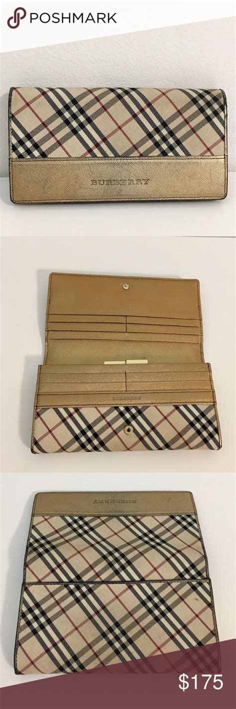 burberry plaid wallet|authentic burberry wallet.